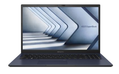 Laptop Asus ExpertBook B1 B1502CVA-BQ2365, Intel Core I5-1335U, 15.6" FHD IPS(1920x1080), Intel Iris Xe Graphics, 16GB DDR4 pe BD. (1 slot liber), 512GB M.2 NVMe, VGA, HDMI, RJ45, RJ45 FĂRĂ OS, negru