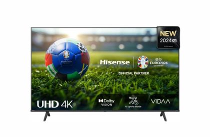 Televizor Hisense 43" A6N, 4K Ultra HD 3840x2160, DLED, DFA, Precision Color, HDR 10+, HLG, Dolby Vision, DTS Virtual X, Smart TV, WiFi, BT, AnyView Cast, Mod joc, 1xHDMI2 eArc, 2xHDMI, 2xUSB , LAN, CI+, DVB-T2/C/S2, Negru