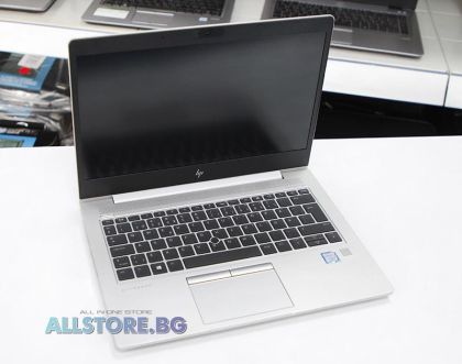 HP EliteBook 830 G5, Intel Core i5, 8192MB So-Dimm DDR4, 256GB M.2 NVMe SSD, Intel UHD Graphics 620, 13.3" 1920x1080 Full HD 16:9, Grade C