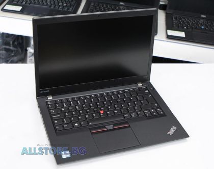 Lenovo ThinkPad T470s, Intel Core i5, 8192MB DDR4 Onboard+So-Dimm, 256GB M.2 NVMe SSD, Intel HD Graphics 520, 14" 1920x1080 Full HD 16:9, grad B