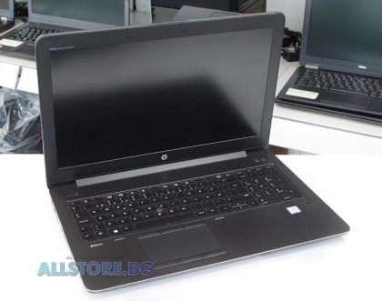 HP ZBook 15 G3, Intel Core i7, 16 GB So-Dimm DDR4, 256 GB SSD M.2 SATA, NVIDIA Quadro M2000M, 15,6" 1920x1080 Full HD 16:9, grad A-