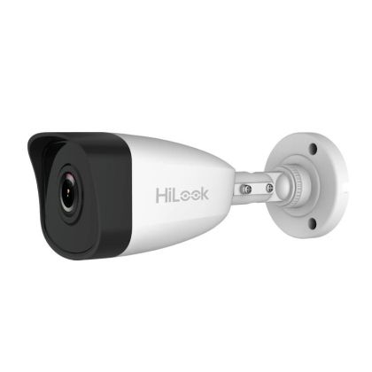 Camera Hi-Look Fixed Bullet Network Camera 4MP, 2.8mm, IR up to 30m, H.265+, IP67, WDR, 3D DNR, 12Vdc/PoE 6.5 W