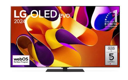 Televizor LG OLED65G43LS, 65 inchi UHD OLED evo, 4K (3840x2160), DVB-C/T2/S2, ecran complet cinema, Alpha 11 AI 4K Gen7, 144Hz, ThinQ AI, HDR10, VRR, NVIDIA G-SYNC, AMD Free Dolby Vision, Dolby Atmos, Wi-Fi, Bluetooth, HDMI, USB, Airplay 2, Multi View, Me