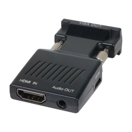 Adaptor VCom Adaptor HDMI F / VGA M cu Audio - CA336A