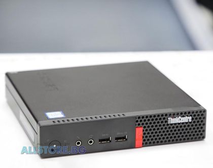 Lenovo ThinkCentre M910q, Intel Core i5, 8192MB So-Dimm DDR4, 256GB M.2 NVMe SSD, desktop minuscul, gradul A