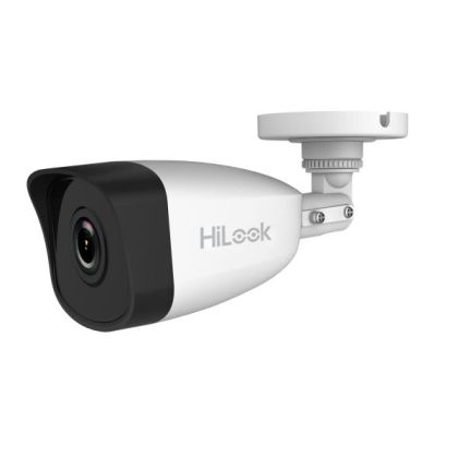 Camera Hi-Look Fixed Bullet Network Camera 2MP, 2.8mm, IR up to 30m, H.265+, IP67, DWDR, 12Vdc/PoE 6.5 W