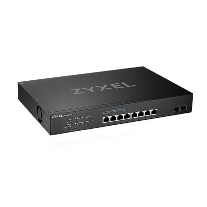 Switch ZYXEL XS1930-10, 8 porturi gestionate, 10Gb, 2xSFP, pentru montare într-un dulap