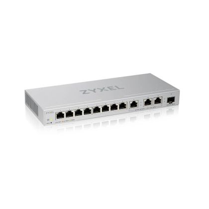 Switch ZYXEL XGS1250-12, 12 porturi web gestionate cu 3x10G porturi + 1xSFP+