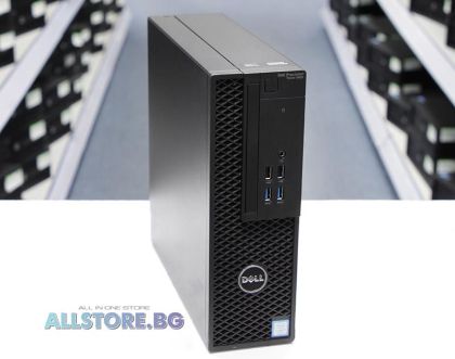 Dell Precision Tower 3420, Intel Xeon Quad-Core E3, 16 GB DDR4, 256 GB SSD de 2,5 inchi, desktop subțire, grad A