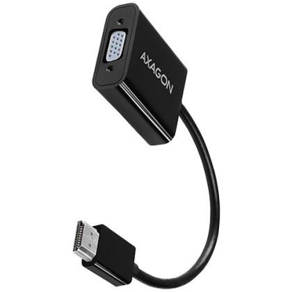 AXAGON RVH-VGAN, HDMI -> Reducere / Adaptor VGA, FullHD, IEȘIRE Audio