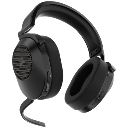 Corsair HS65 WIRELESS Gaming Headset, Carbon, v2 (EU), EAN: 0840006676485