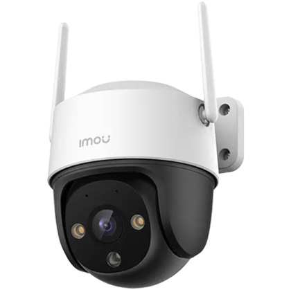 Imou Cruiser SE+, cameră Wi-Fi PT pentru viziune pe timp de noapte, color, 5MP, rotire 355° pan & 90° Tilt, 1/3" CMOS progresiv, H.265, lentilă fixă de 3,6 mm, câmp vizual: 79°, vedere nocturnă sus până la 30 m, zoom digital 8x, 1x RJ45, microfon și difuz