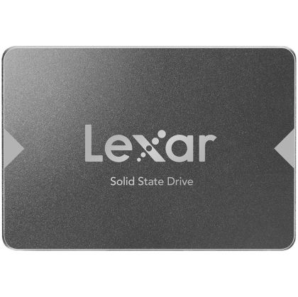 Lexar® 512 GB NS100 2,5" SATA (6 Gb/s) Katı Hal Sürücüsü, 550 MB/s'ye kadar Okuma ve 450 MB/s'ye kadar yazma, EAN: 843367116201