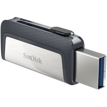 SanDisk Ultra Çift Sürücülü USB Tip-C Flash Sürücü 64 GB, EAN: 619659142056