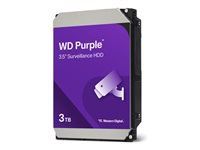 WD Purple 3TB SATA HDD 3.5inch internal 256MB Cache