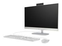 Desktop HP All-in-One Intel Core Ultra 7 155U 23,8 inchi FHD IPS Touch 8 GB RAM DDR5 5600 512 GB SSD FREE DOS Shell Alb