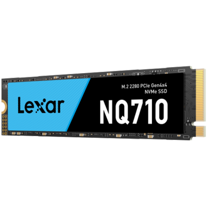 Lexar 1TB de mare viteză PCIe Gen 4X4 M.2 NVMe, până la 5000 MB/s de citire și 3300 MB/s de scriere, EAN: 843367132294