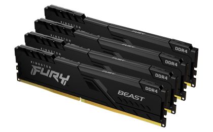 Memorie Kingston FURY Beast 128GB(4x32GB) DDR4 3600MHz CL18