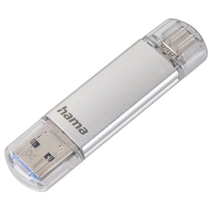 HAMA USB bellek Türü USB-C/UBS 3.0 Laeta, 64 GB, 40 GB/sn