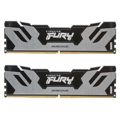 Memorie Kingston Fury Renegade Silver 32GB(2x16GB) DDR5 6000MHz KF560C32RSK2-32