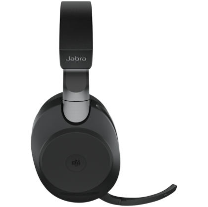 JABRA Evolve2 85 MS Stereo Headset full size Bluetooth wireless wired active noise canceling 3.5 mm noise isolating black MS Te