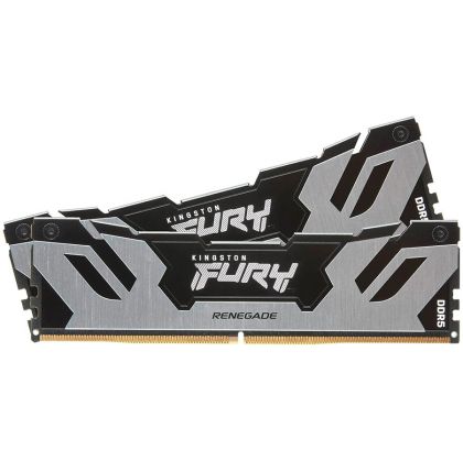 Kingston 32GB 6400MT/s DDR5 CL32 DIMM (Kit of 2) FURY Renegade Silver XMP, EAN: 740617329780