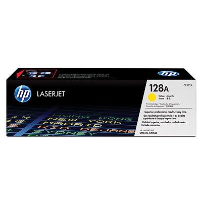 HP 128A original LaserJet Toner cartridge CE322A yellow standard capacity 1.300 pages 1-pack