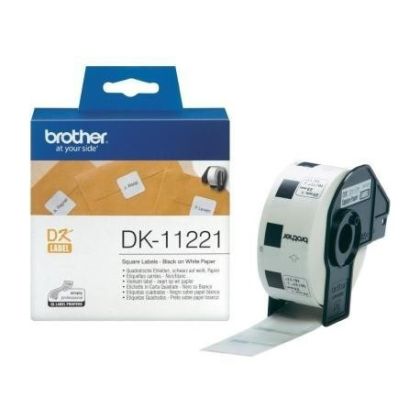 BROTHER DK11221 ETICHETA PATATRA 23X23MM