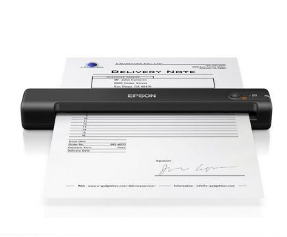 EPSON WorkForce ES-50 Scaner cu folii Senzor de imagine de contact CIS A4 600x600dpi 300scanări/zi USB 2.0