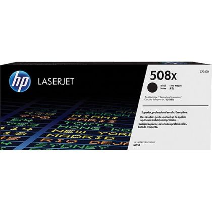 HP 508X original Toner cartridge CF360X black 12,500 pages high capacity