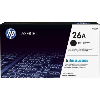 Cartuș de toner original HP 26A CF226A negru