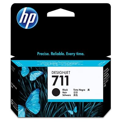 Cartuș de cerneală original HP 711 CZ129A negru capacitate standard 38 ml 1 pachet