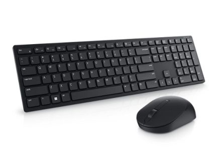 Set tastatură și mouse fără fir Dell Pro - KM5221W - SUA Internațional (QWERTY)