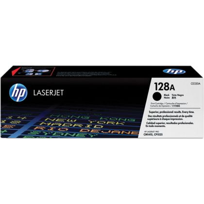 HP 128A original LaserJet Toner cartridge CE320A black standard capacity 2.000 pages 1-pack