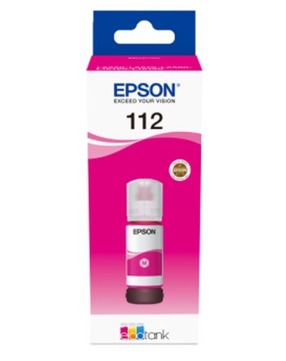 Sticla de cerneală EPSON 112 EcoTank Pigment Magenta