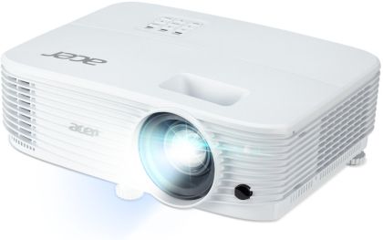 Proiector ACER P1157i DLP SVGA 800x600 4:3 4500 ANSI Lumen 20.000:1 31DB 2xHDMI VGA RCA USB A proiecție fără fir alb