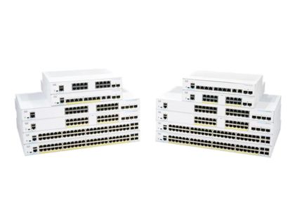 Комутатор Cisco CBS250 Smart 48-port GE, PoE, 4x1G SFP