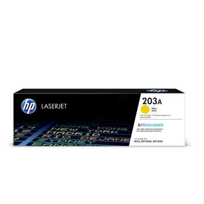 Cartuș de toner original HP 203A LaserJet galben