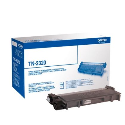 BROTHER TN2320 Toner black pentru HLL23xx/ DCPL25xx/MFCL27xx - 2,600 pages