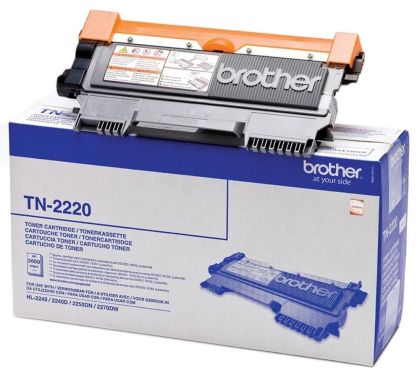 BROTHER BRTN2220 Kit toner 2600 pages selon norme Vendu en l etat.Ni reprise Ni echan