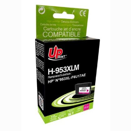 Cartuș de cerneală UPRINT F6U17AE, HP 953XL, OfficeJet Pro 8210/8710/7720, 25 ml, magenta