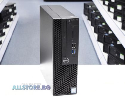 Dell OptiPlex 3060, Intel Core i5, 8192 MB DDR4, 256 GB SSD M.2 SATA, desktop subțire, grad A-