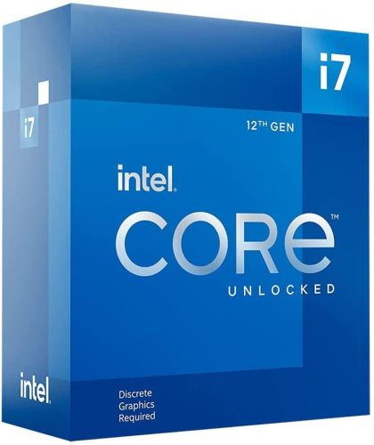 Procesor Intel Alder Lake Core i7-12700KF, 12 nuclee, 3,6 GHz, 25 MB, LGA1700, 125 W, BOX