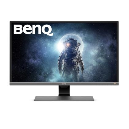 Monitor BenQ EW3270U, 31.5" VA, 4ms, 3840x2160 4K UHD, Monitor de divertisment, FreeSync, HDR, 95% DCI-P3, Opt-Clarity, fără pâlpâire, LBL, B.I.+, Super Rezoluție, 3000:1, 220M :1 DCR, 10 biți, 300 cd/m2, HDMI, DP, USB tip C, difuzoare, înclinare, gri met