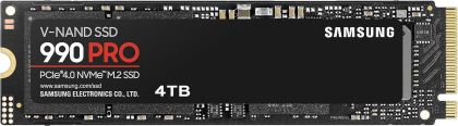 SSD SAMSUNG 990 PRO, 4TB, M.2 Type 2280, MZ-V9P4T0BW