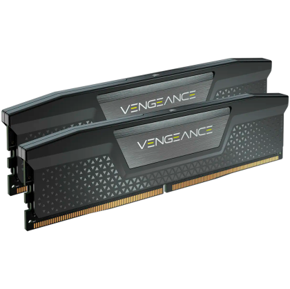 CORSAIR VENGEANCE DDR5 32GB (2x16GB) DDR5 6000 CL30-36-36-76 1.4V Std PMIC Intel XMP Memorie - Negru