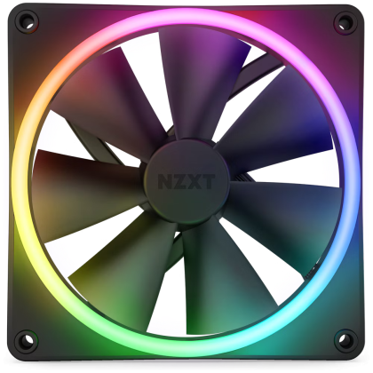 Ventilator NZXT F140 RGB Duo, negru