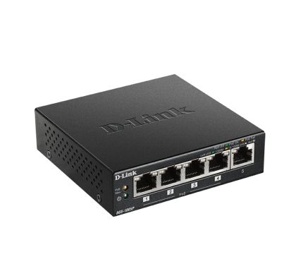 Switch D-Link 5-Port Desktop Gigabit PoE+ Switch