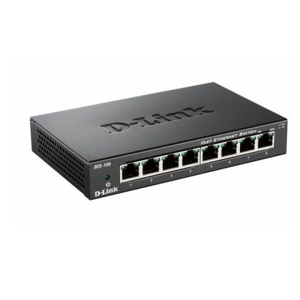 Switch D-Link 8-port 10/100 Desktop Switch