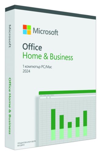 Produs program Microsoft Office Home and Business 2024 Bulgarian EuroZone 1 License Medialess